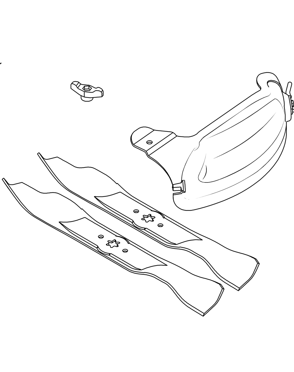 Replacement Parts Diagram and Parts List for 19A70041100 42Inch Cub Cadet Lawn Tractor